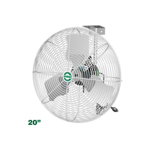 J & D Manufacturing J&D Manufacturing 20in EZ Breeze HAF Basket Fan w/ Bracket & Cord, 1/10 HP VDB20G - main